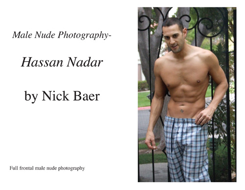 Male Nude Photography- Hassan Nadar Book and eBook