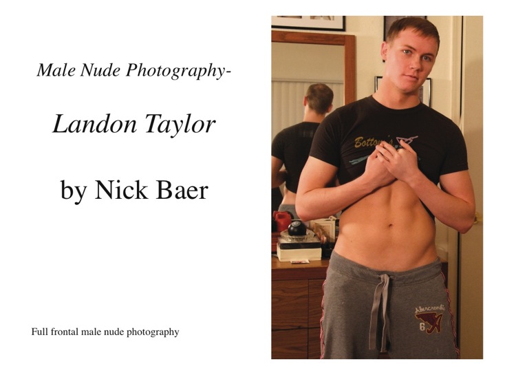 Male Nude Photography- Landon Taylor Book and eBook