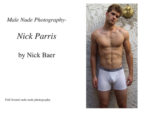 Male Nude Photography- Nick Parris Book and eBook