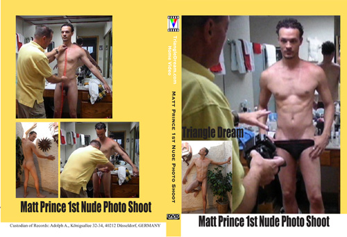gay porn movie Matt Prince 1st Nude Photo Shoot