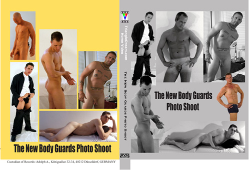 gay porn movie The New Body Guards Photo Shoot