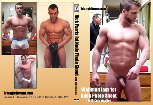 gay porn movie Wolfman Jaxx 1st Nude Photo Shoot- with Conversation